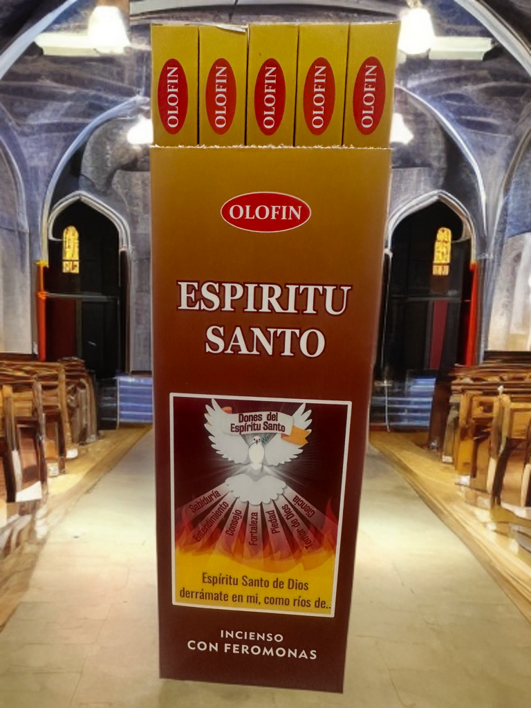Incense 8 Varitas Con Feromonas Espiritu Santo