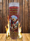 SAN MIGUEL ARCANGEL VELADORA PREPARADA